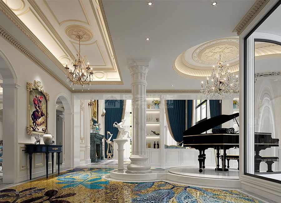 法式新古典独栋别墅(图1)