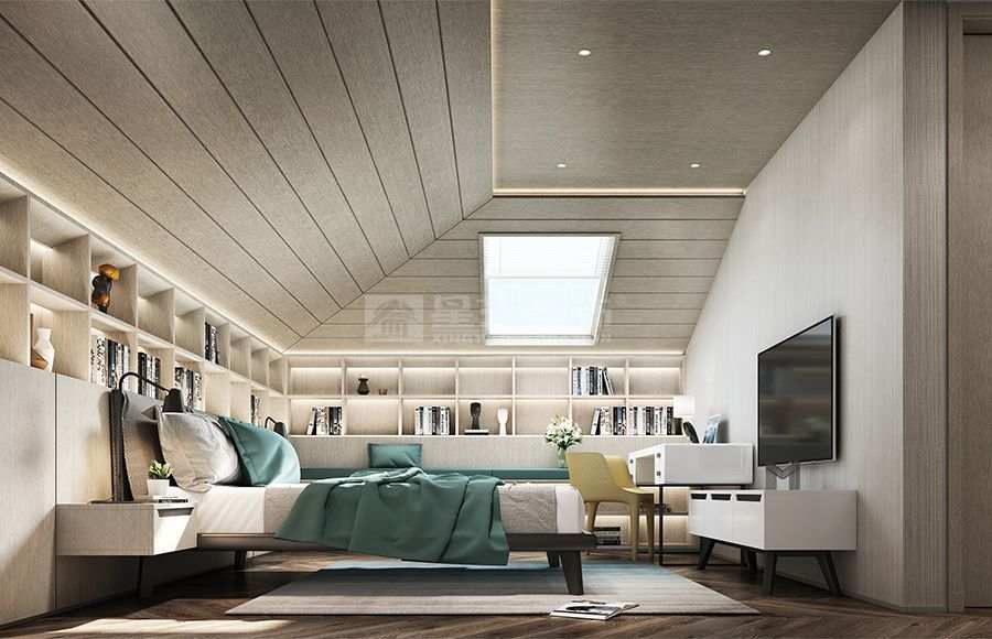 顶复新中式奢宅(图12)