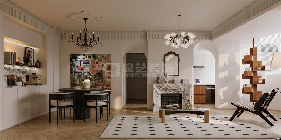 90平的法式也很香(图1)