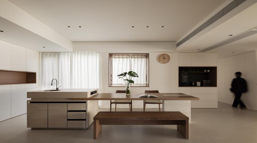 195方的大气现代原木风