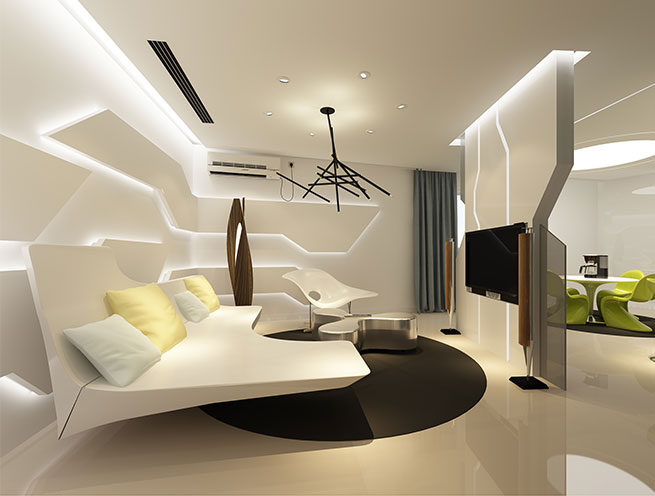 90平米家居体验展厅装修设计 | 拓邦股份