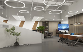 200平米信息技术公司深圳南山万科云城设计公社写字楼办公室设