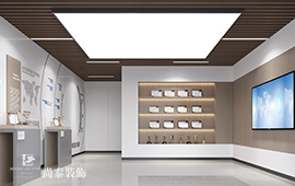 办公室设计：250平米机械电子公司办公室装修设计案例