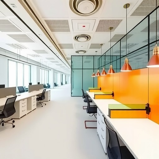 现代简约风格深圳装修公司办公室装修案例(图1)