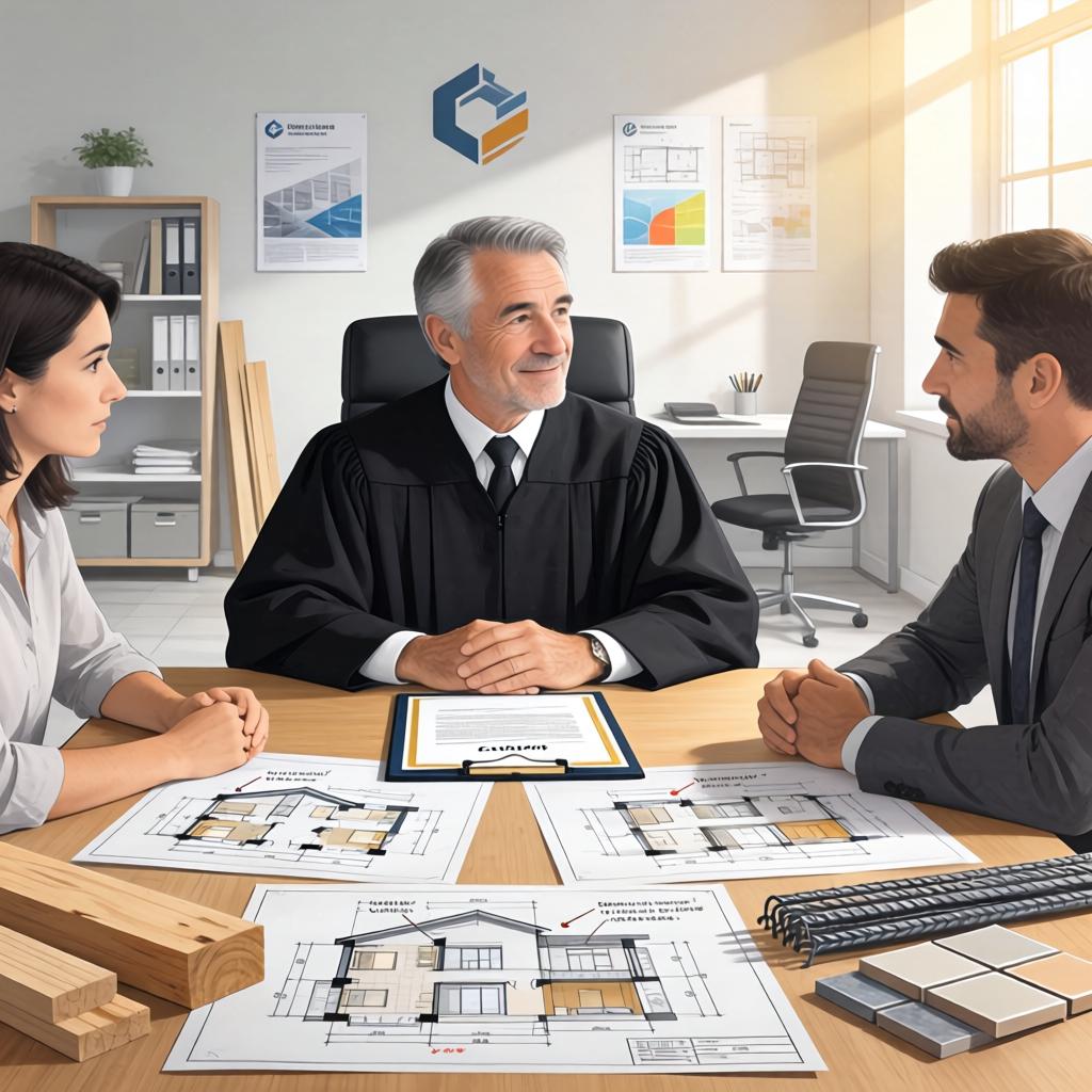 装饰装修引纠纷，法官调解终言和