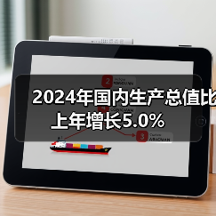 2024年国内生产总值比上年增长5.0%（图2）