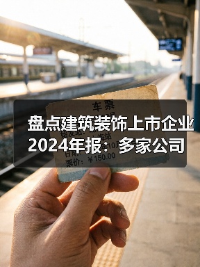 盘点建筑装饰上市企业2024年报:多家公司面临退市风险警示(图1) 盘点建筑装饰上市企业2024年报:多家公司面临退市风险警示(图1)