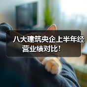 八大建筑央企上半年经营业绩对比！（图3）