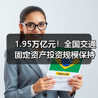 1.95万亿元！全国交通固定资产投资规模保持高位！（图3）