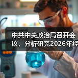 中共中央政治局召开会议,分析研究2026年经济工作(图2) 中共中央政治局召开会议,分析研究2026年经济工作(图2)
