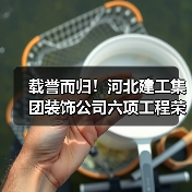 载誉而归！河北建工集团装饰公司六项工程荣膺“2025年河北省建筑装饰优质工程”（图4）
