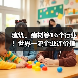 建筑、建材等16个行业！世界一流企业评价指标体系发布！（图2）