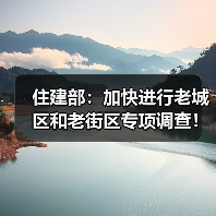 住建部：加快进行老城区和老街区专项调查！（图4）
