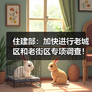住建部：加快进行老城区和老街区专项调查！（图1）