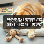 部分商品住房存在烂尾风险！住建部：做好保交房工作！支持在建房地产项目融资和建设交付！（图1）