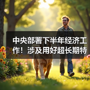 中央部署下半年经济工作!涉及用好超长期特别国债、进一步做好保交房工作(图1) 中央部署下半年经济工作!涉及用好超长期特别国债、进一步做好保交房工作(图1)