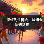 倪虹到住博会、城博会调研参观（图3）