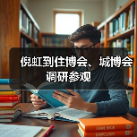 倪虹到住博会、城博会调研参观（图4）