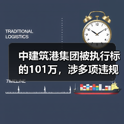 中建筑港集团被执行标的101万，涉多项违规整改（图1）