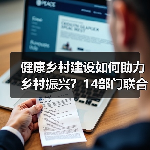 健康乡村建设如何助力乡村振兴?14部门联合发力(图3) 健康乡村建设如何助力乡村振兴?14部门联合发力(图3)