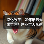 深化改革!如何培养大国工匠?产业工人队伍建设新方向(图3) 深化改革!如何培养大国工匠?产业工人队伍建设新方向(图3)