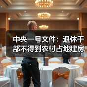 中央一号文件：退休干部不得到农村占地建房（图4）