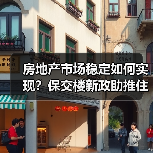 房地产市场稳定如何实现？保交楼新政助推住房供需改革（图1）