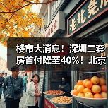 楼市大消息！深圳二套房首付降至40%！北京和上海跟不跟？（图3）