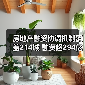 房地产融资协调机制覆盖214城 融资超294亿元（图4）